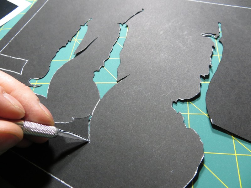 Platemaking with Paper Stencils | Michael J Hopcroft